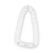 Colgantes metálicos DQ Eco-brass® entrepieza Plateado vieja (sin níquel)