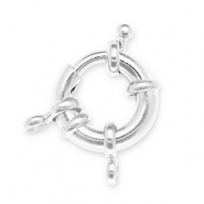 Fornituras metálicos DQ Eco-brass® reasa marinera Plateado vieja (sin níquel)