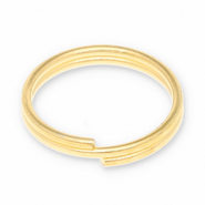 Fornituras met&aacute;licos DQ anillos dobles Dorado (sin n&iacute;quel)