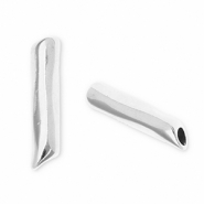 Fornituras metálicos DQ terminal Plateado vieja (sin níquel)