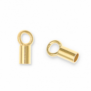Fornituras metálicos DQ Eco-brass® terminal Dorado (sin níquel)