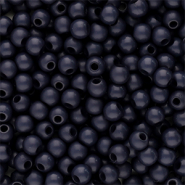 Abalorios acrílicos 4 mm brillante Antracita