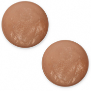 Cabuchón clásico Polaris Elements 20 mm Jais Marrón