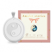 BY31® Colgantes Acero Inox Yin & Yang Plateado