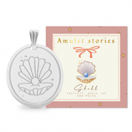 BY31® Colgantes Acero Inox concha Plateado