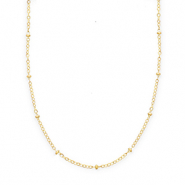 BY31® Cadenas Acero Inox eslabón con bolas Dorado