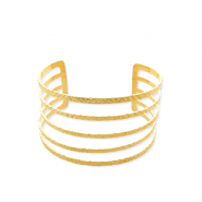 Pulseras Acero Inox bangle Dorado