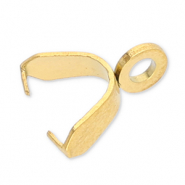 Fornituras acero inox enganche para colgante Dorado