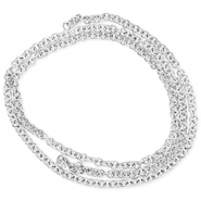 Fornituras acero inox anillas Plateado