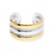 Anillos Acero Inox Plateado-dorado