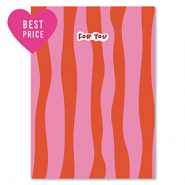 BY31® Tarjetas para joyería "For you" Rojo-rosa-blanco