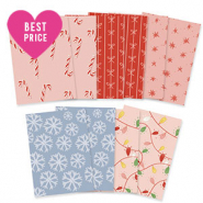 Tarjetas de joyería navideñas surtidas Multicolor