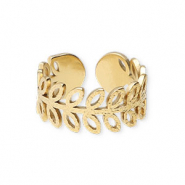 Anillos Acero Inox Dorado