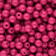 DQ Abalorios acr&iacute;licos 10 mm brillante Rose violet 17-2624 TCX