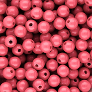 DQ Abalorios acr&iacute;licos 10 mm brillante Pink lemonade 16-1735 TCX