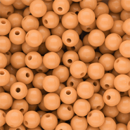 DQ Abalorios acrílicos 8 mm brillante Chamois 15-1145 TCX