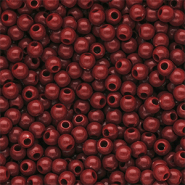 DQ Abalorios acrílicos 6 mm brillante Salsa 18-1657 TCX