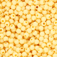 DQ Abalorios acrílicos 6 mm brillante Pastel yellow 11-0616 TPG