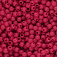 DQ Abalorios acrílicos 4 mm brillante Fuchsia 17-2031 TCX