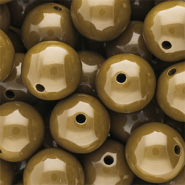 DQ Abalorios acr&iacute;licos 16 mm brillante Wood thrush 17-1129 TCX