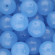 DQ&reg; Abalorios acr&iacute;licos 18 mm brillante Azul
