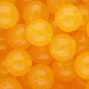 DQ&reg; Abalorios acr&iacute;licos 16 mm brillante Amarillo c&aacute;lido