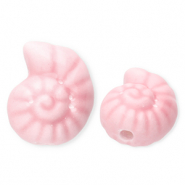 Abalorios de cer&aacute;mica concha Rosa claro