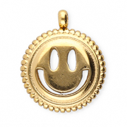 BY31&reg; Colgantes Acero Inox smiley Dorado