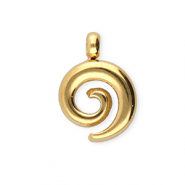 BY31&reg; Colgantes Acero Inox espiral Dorado