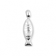 BY31&reg; Colgantes Acero Inox pez Plateado