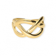 Anillos Acero Inox Dorado