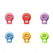 Fornituras coloridas abalorio stopper para cordón bola Multicolor