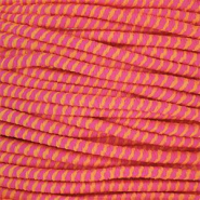 Hilo elástico en color 2.3mm Rosa oscuro-naranja