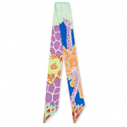 Bandana Pa&ntilde;uelo con jirafa Multicolor