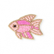 Broches pez Dorado-rosa