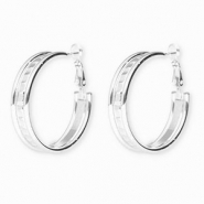 Pendientes Acero Inox criollas Silver