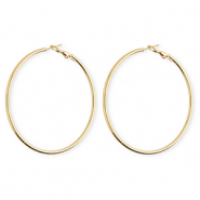Pendientes Acero Inox criollas Dorado