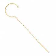 BY31&reg; Fornituras Acero Inox pendientes con anilla Dorado