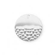 Colgantes Acero Inox redondos Plateado