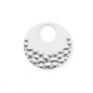Colgantes Acero Inox redondos Plateado