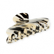 Accesorios pinza para el pelo Blanco-dorado-negro