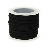 Ante sintético plano de 3mm Negro