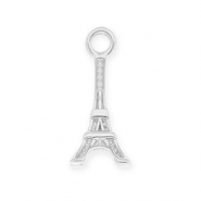 Colgantes Acero Inox Torre Eiffel Plateado