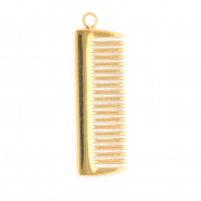 Colgantes Acero Inox peine Dorado