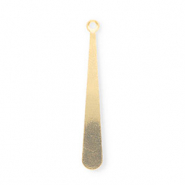 Colgantes Acero Inox gota Dorado