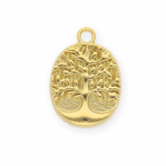 Colgantes Acero Inox árbol de la vida Dorado