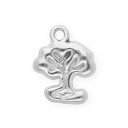 Colgantes Acero Inox árbol Plateado