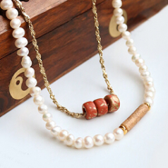 Set de inspiraciones Inspírate con esta hermosa colección de abalorios de cerámica DQ Griegos gold spot