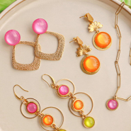 Set de inspiraciones Inspiración en joyería con cabuchones Polaris Elements