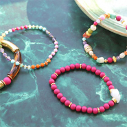 Set de inspiraciones Déjate inspirar por los abalorios acrílicos en hermosos colores de otoño - invierno